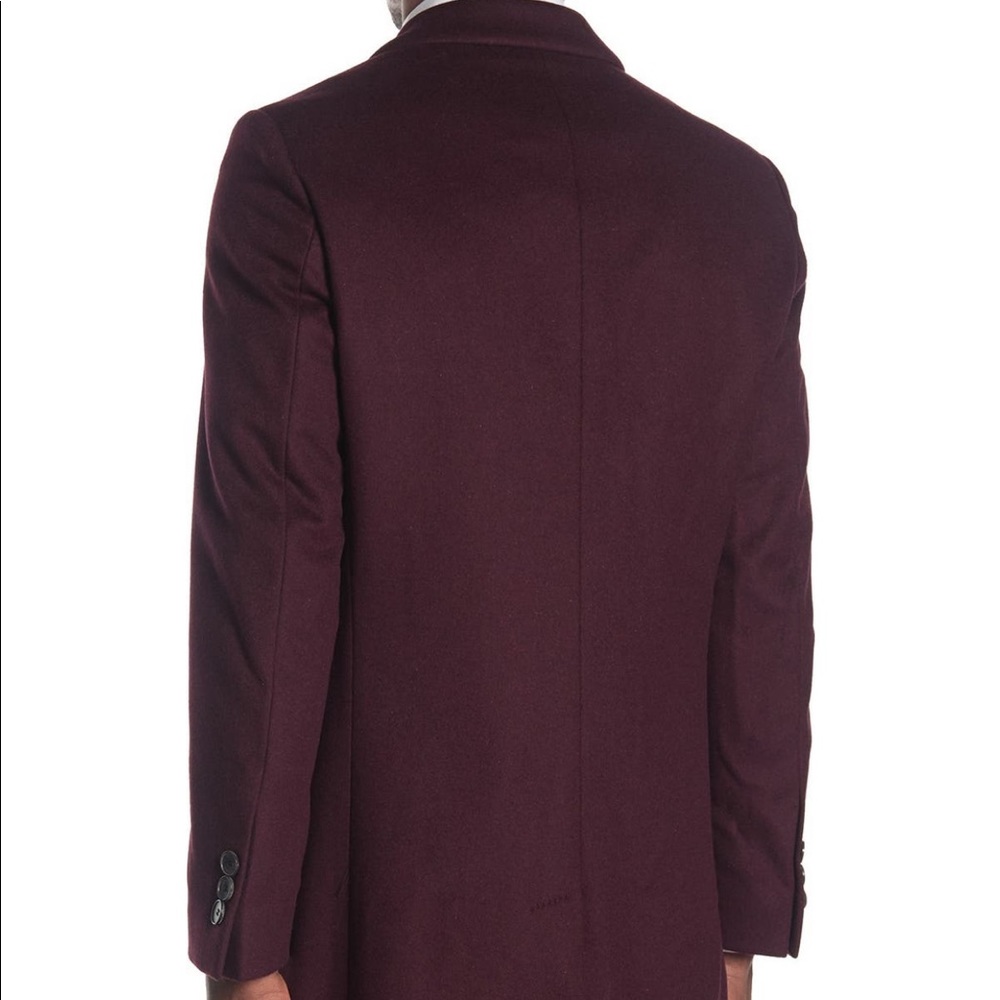 Boss Felted Wool Overcoat - Picture 3 of 4